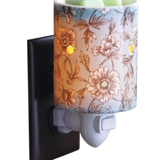 Floral Pluggable Fragrance Warmer
