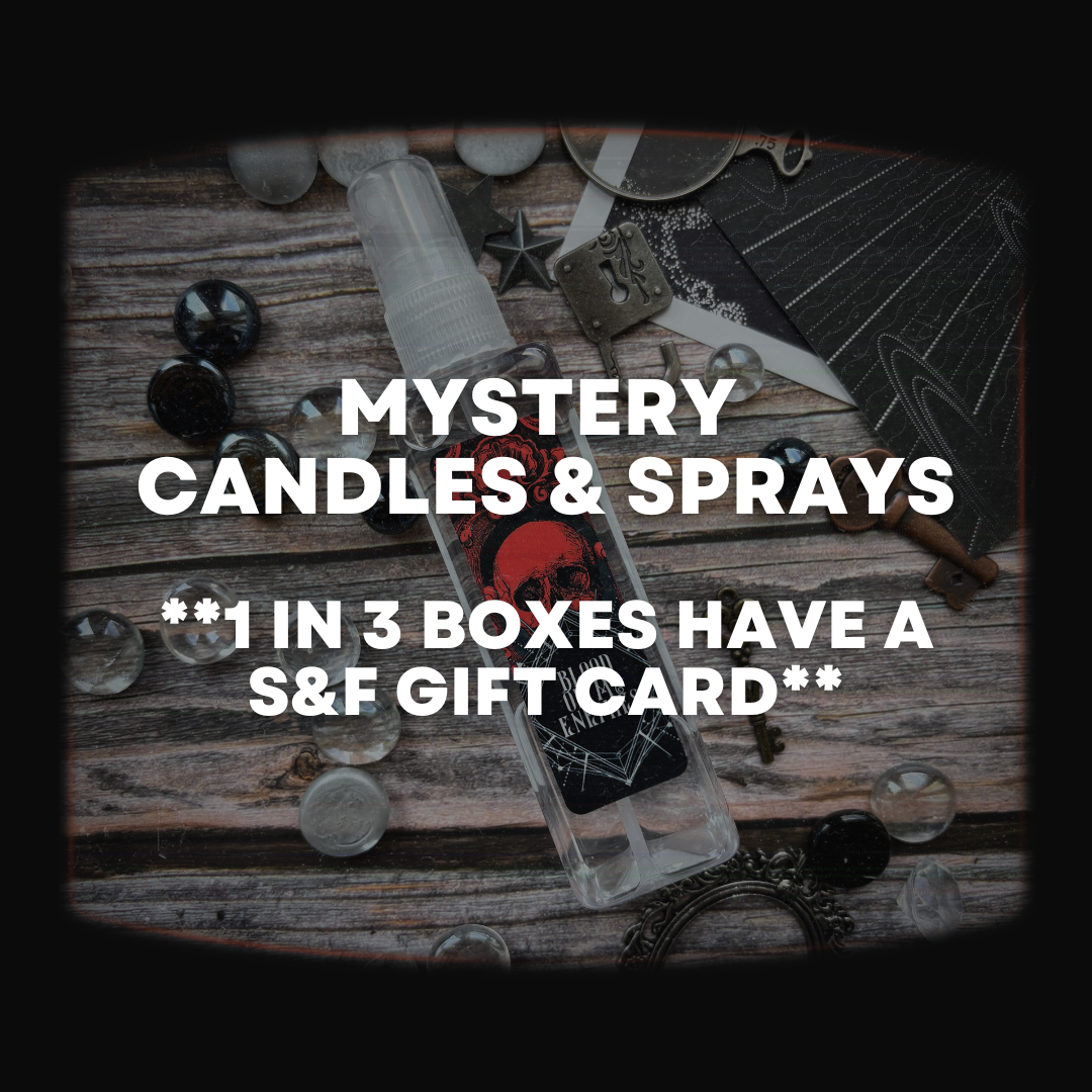 Mystery Candle & Spray Boxes, Chance to Win Gift Card