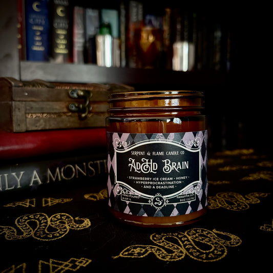 ADHD Brain, Strawberry Ice Cream