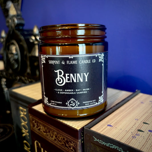 Benny Candle, Clove Amber Bay