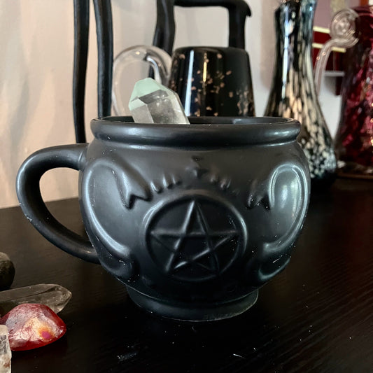 Cauldron Mug Candles