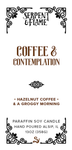Coffee & Contemplation (Ready to Ship)