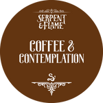 Coffee & Contemplation (Ready to Ship)