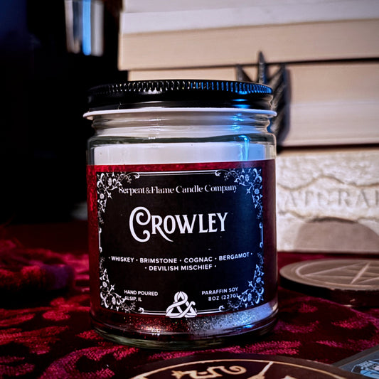 Crowley Candle, Whiskey Brimstone