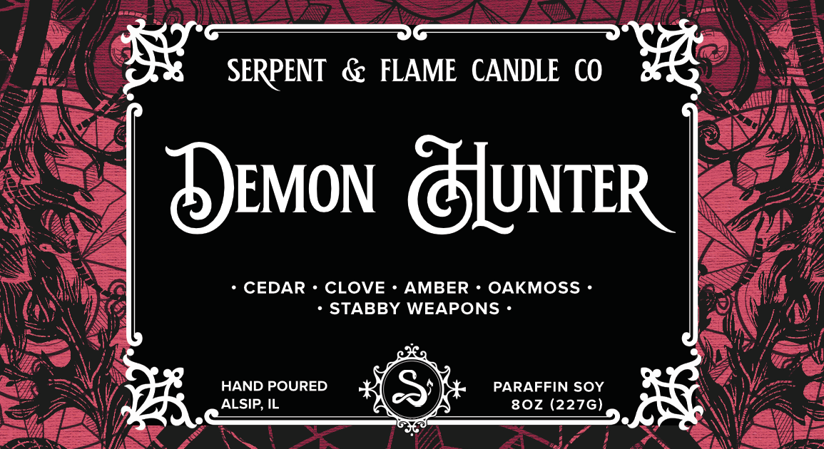 Preorder: Demon Hunters, Clove Cedar Amber