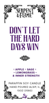Don't Let the Hard Days Win (Ready to Ship)