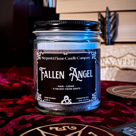 Fallen Angel Candle, Rain Cedar