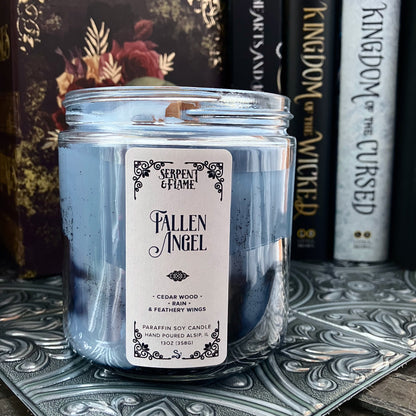 Fallen Angel Candle, Rain Cedar