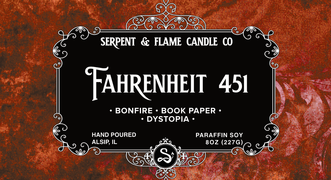Fahrenheit 451, Bonfire Book Paper