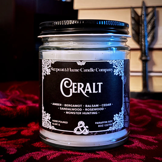 Geralt Candle, Amber Bergamot