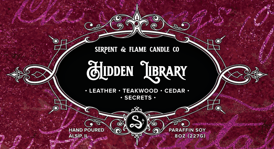 Hidden Library, Leather Teakwood