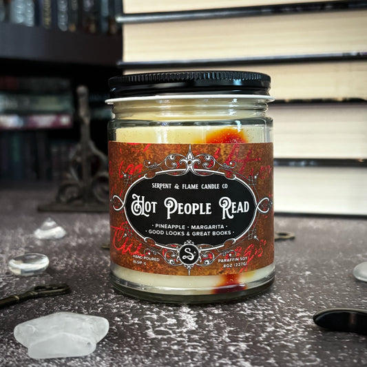 Hot People Read Candle, Pineapple Margarita