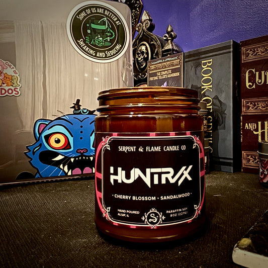 Preorder: Huntr/x Candle, Sandalwood Cherry Blossom