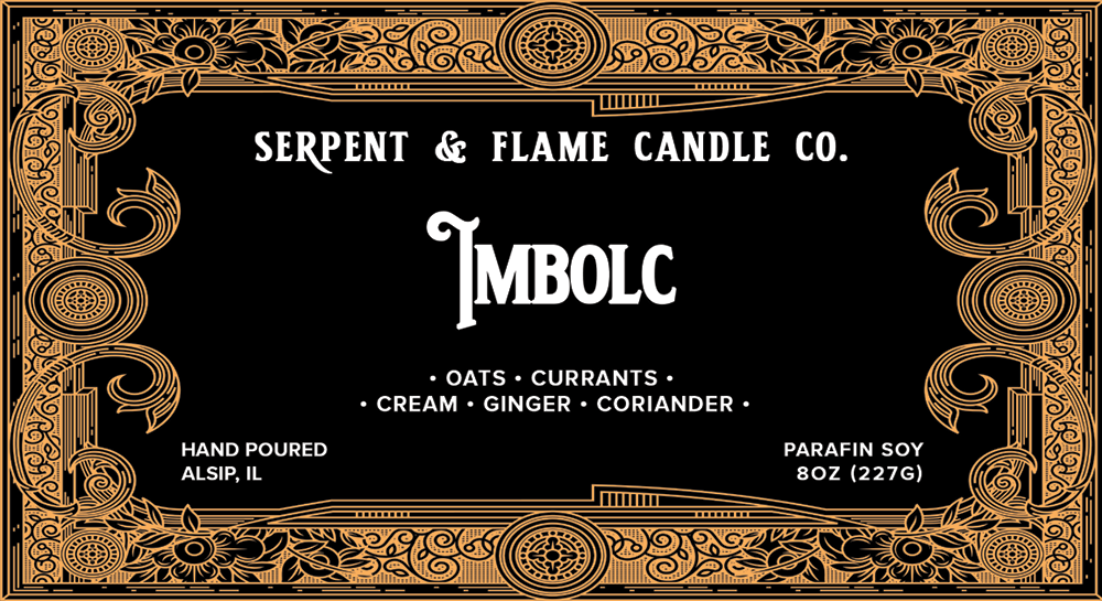 Imbolc, Oats Currant Coriander