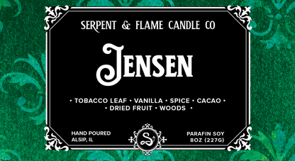Jensen, Tobacco Leaf Spiced Vanilla