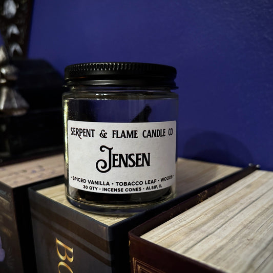 Jensen Incense, Spiced Tobacco Leaf Vanilla