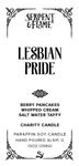 Lesbian Flag Layered Candle