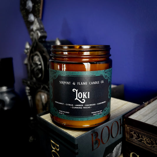Loki Candle, Bergamot Citrus Cashmere