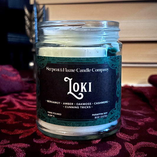 Loki Candle, Bergamot Citrus Cashmere