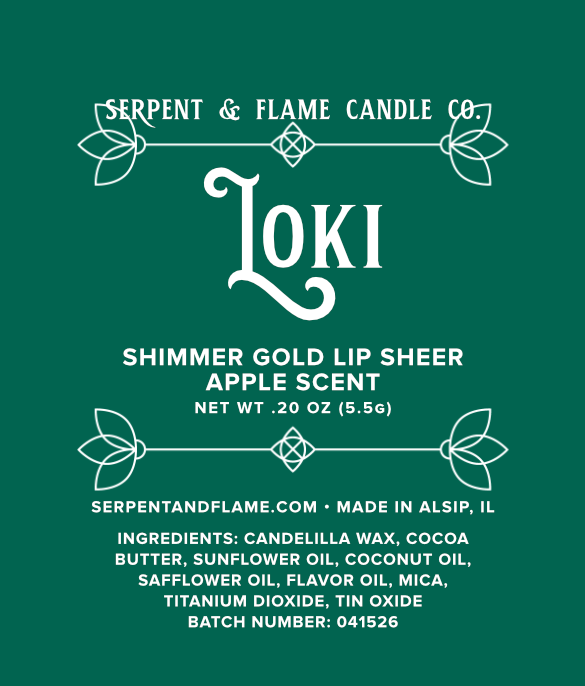 Loki, Light Gold Lip Sheer