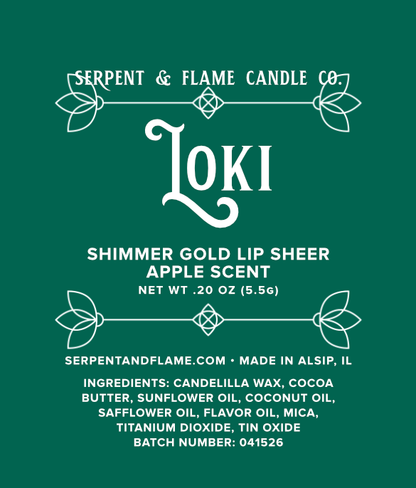 Loki, Light Gold Lip Sheer