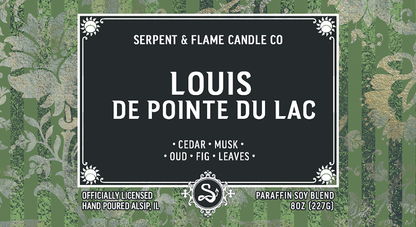 Louis De Pointe Du Lac Candle, Cedar Sandalwood
