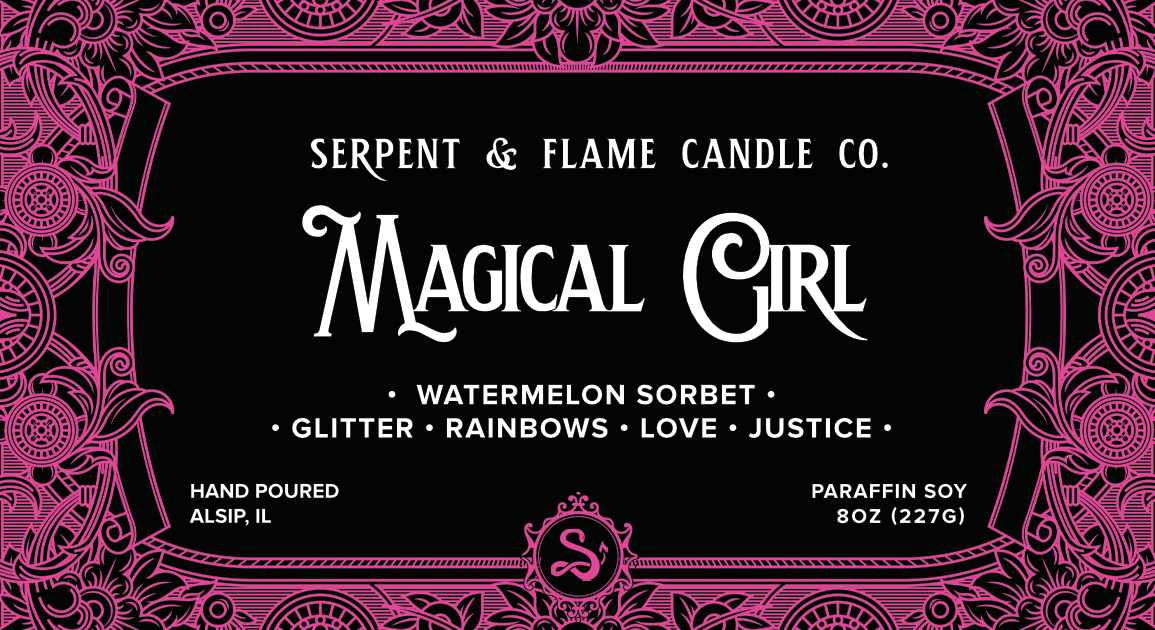 Magical Girl Candle, Wild Watermelon
