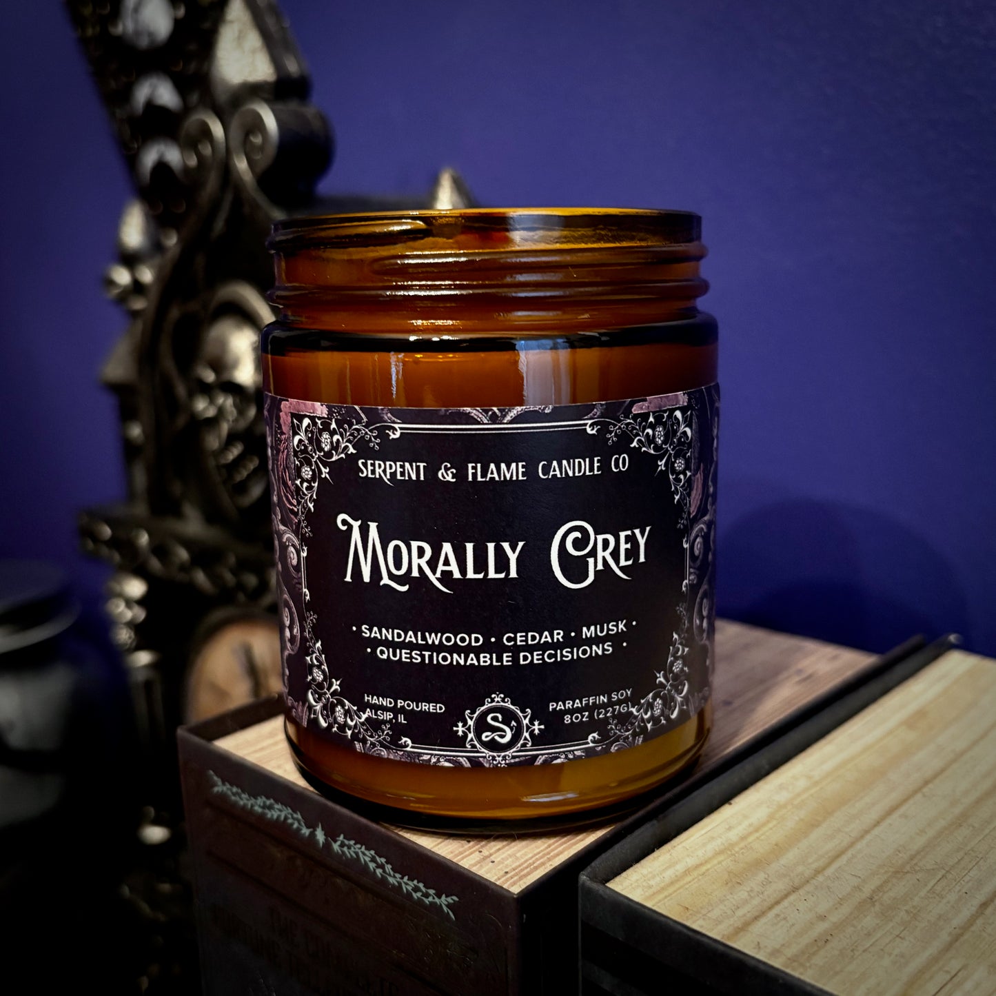 Morally Grey, Sandalwood Cedar