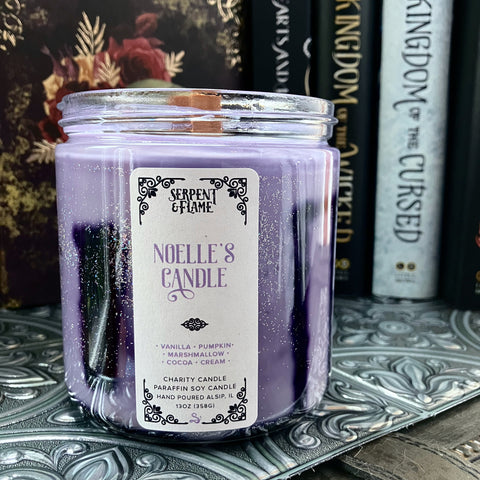 Noelle's Charity Candle, Pumpkin Marshmallow Cocoa