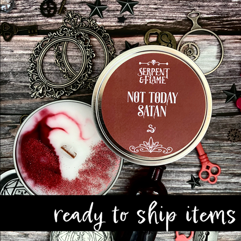 Not Today Satan (Ready to Ship)