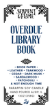 Overdue Library Book (Ready to Ship)