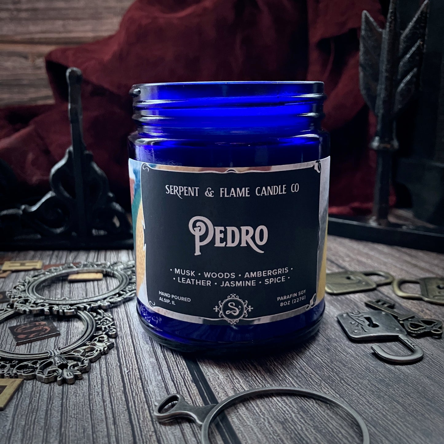 Pedro Candle, Musk Woods Ambergrisr