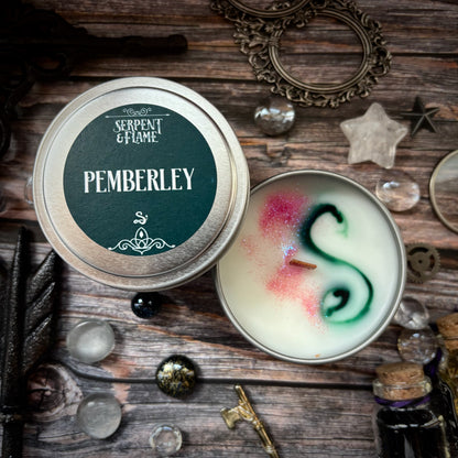 Pemberley Candle, Lily Green Tea Raspberry