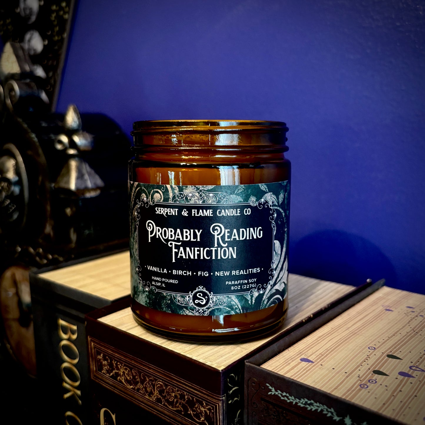 Probably Reading Fanfiction, Vanilla Birch Fig