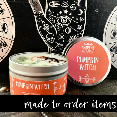 Pumpkin Witch (Made to Order)