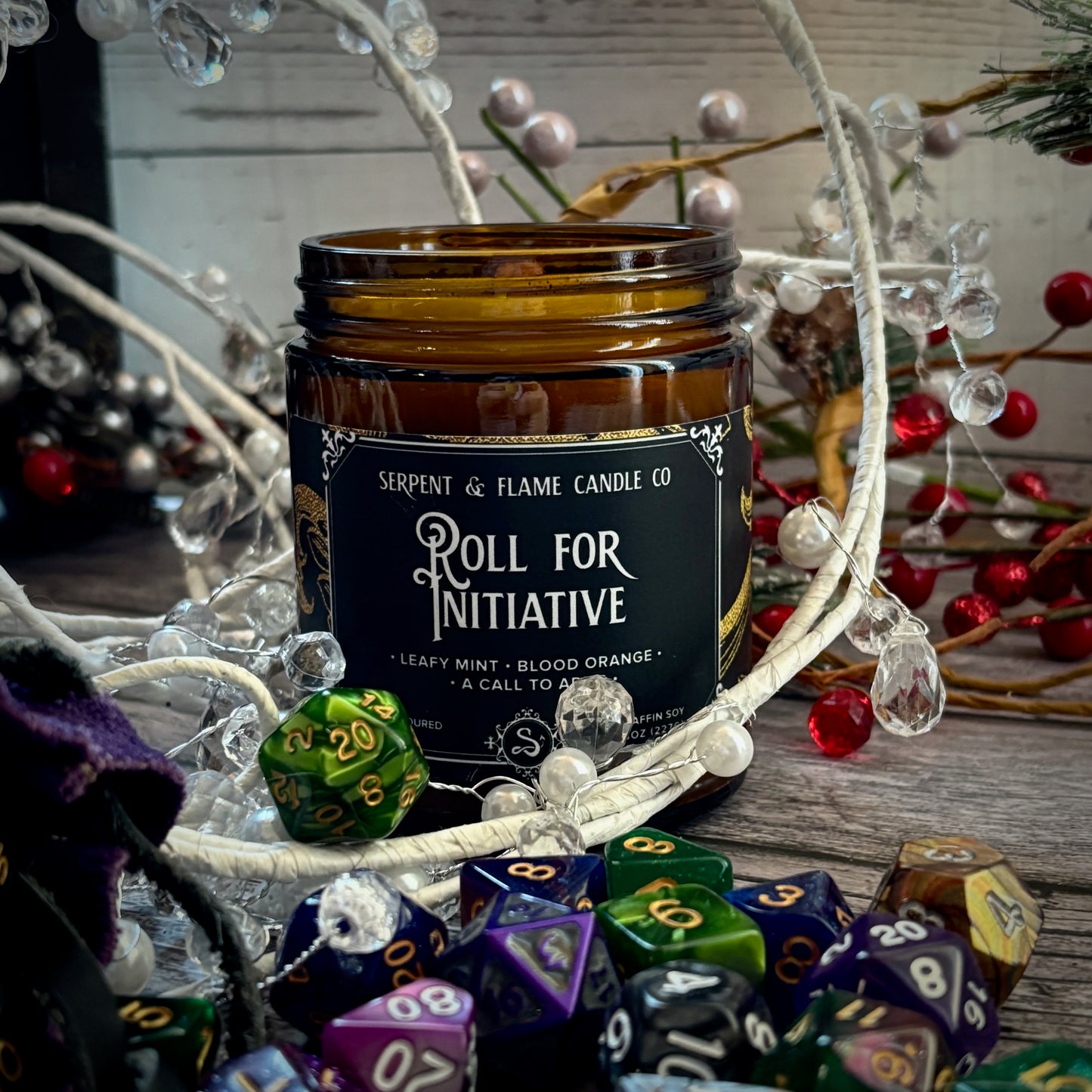 Roll for Initiative, Blood Orange Leafy Mint