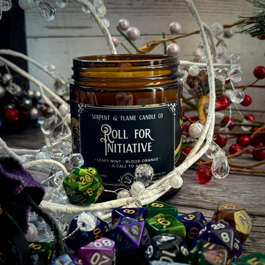 Roll for Initiative, Blood Orange Leafy Mint