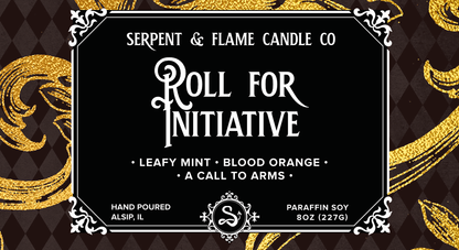 Roll for Initiative, Blood Orange Leafy Mint