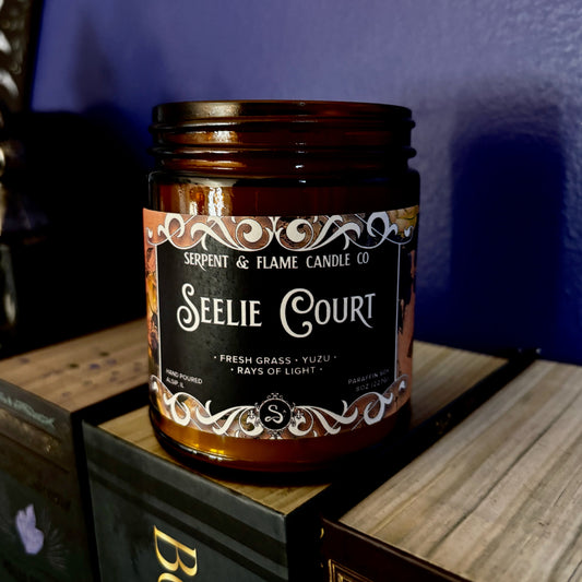 Seelie Court Candle, Yuzu Grass