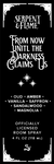 From Now Until the Darkness Claims Us (Ready to Ship)