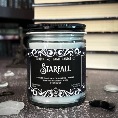 Starfall Candle, Spiced Vanilla Cashmere