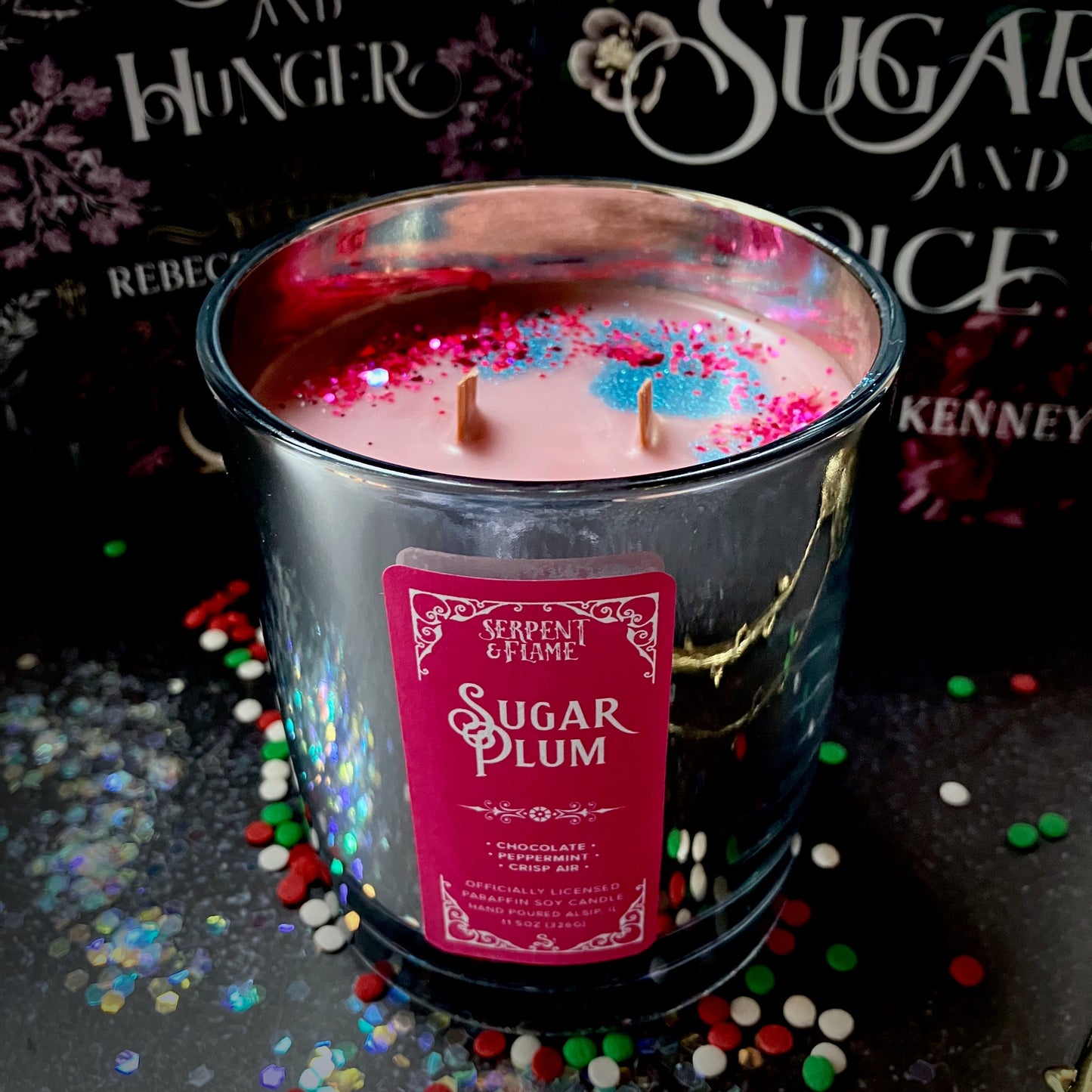 Sugar Plum Candle, Chocolate Mint