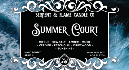 Summer Court, Citrus Sea Salt Amber