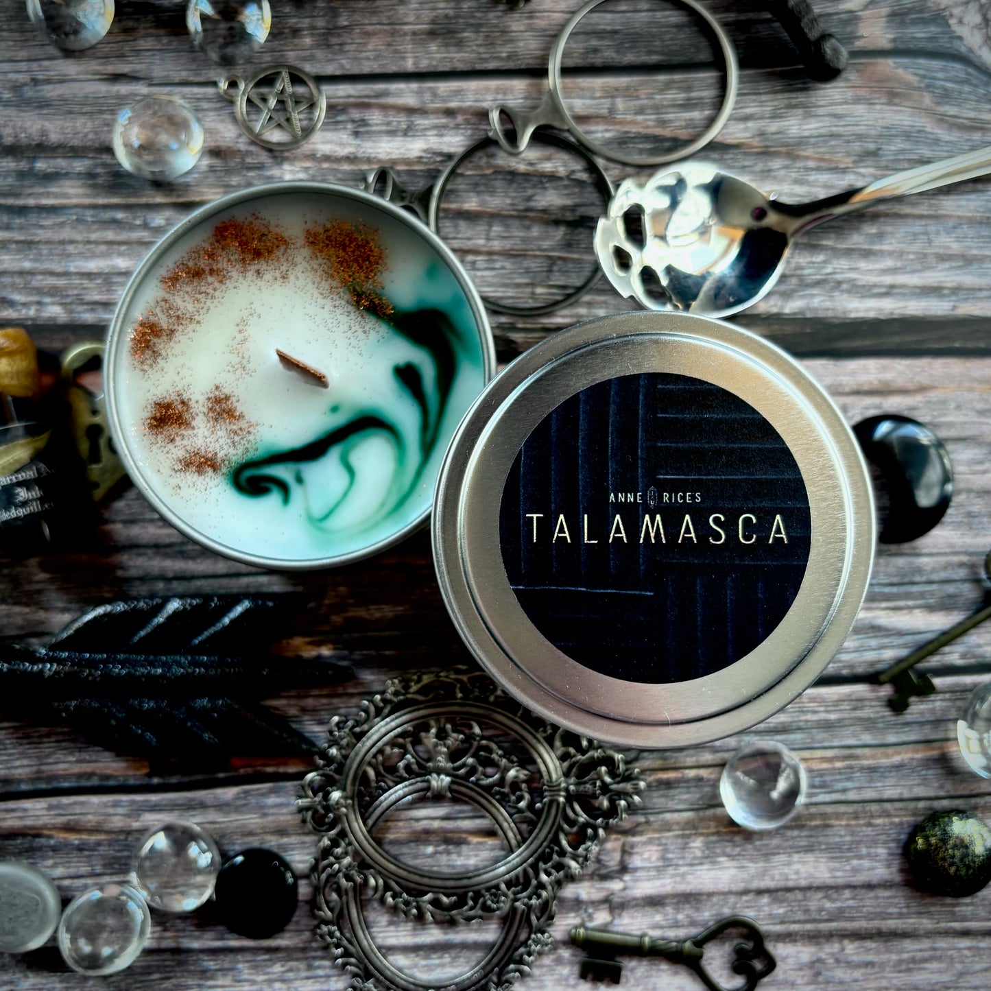 Talamasca Candle, Amber Sage Cashmere