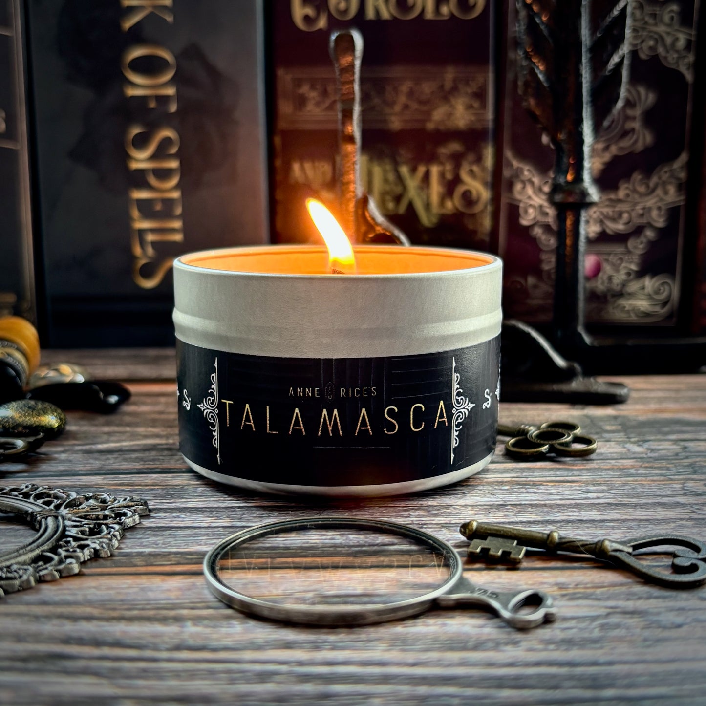 Talamasca Candle, Amber Sage Cashmere