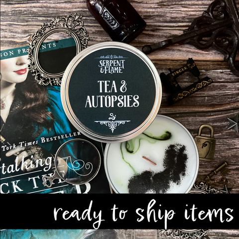Tea and Autopsies (Ready to Ship)