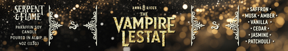 The Vampire Lestat Candle, Saffron Musk Amber