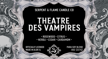 Theatre Des Vampires Candle, Rosewood Neroli