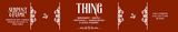 Thing Candle, Bergamot Neroli Patchouli