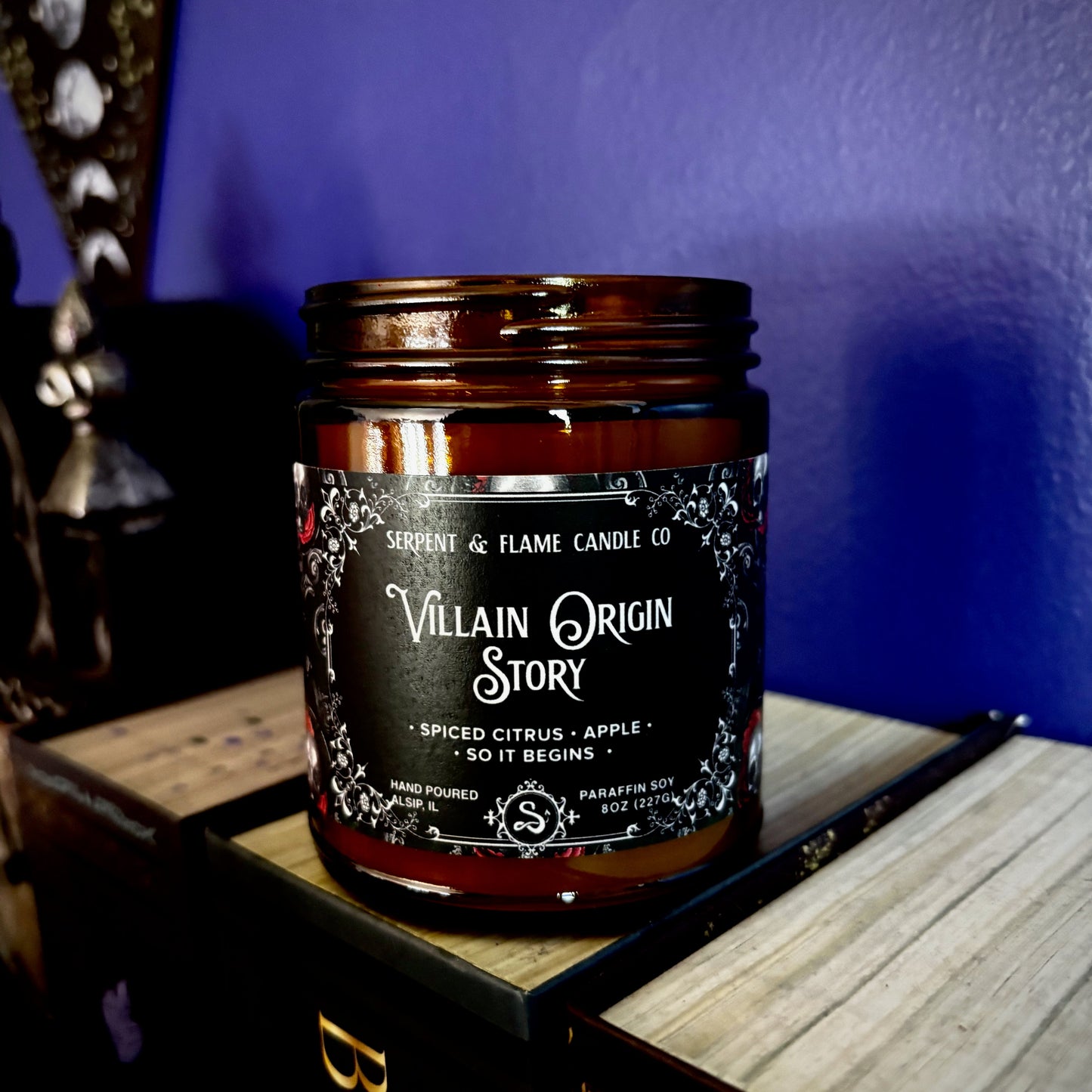 Villain Origin Story, Spiced Citrus Apple